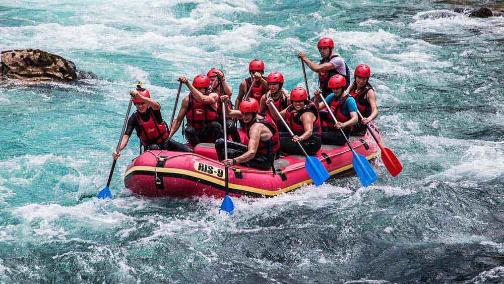 Rafting tara